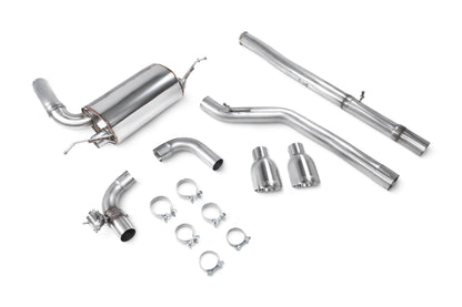 Scorpion Cat-Back Valved Quiet Exhaust (Daytona) for Ford Focus Mk3 RS (16-19)