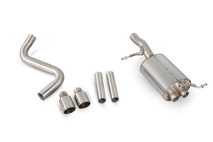 Scorpion Rear Exhaust Silencer (Daytona) for Ford Fiesta Ecoboost 1.0T (13-17) ST Valance