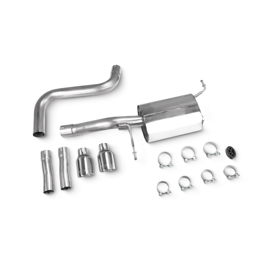 Scorpion Rear Exhaust Silencer Only (Daytona) for Ford Fiesta Ecoboost 1.0T (13-17)