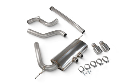 Scorpion Non-Res Cat-Back Exhaust (Daytona) for Ford Focus Mk3 ST 250 (12-19)