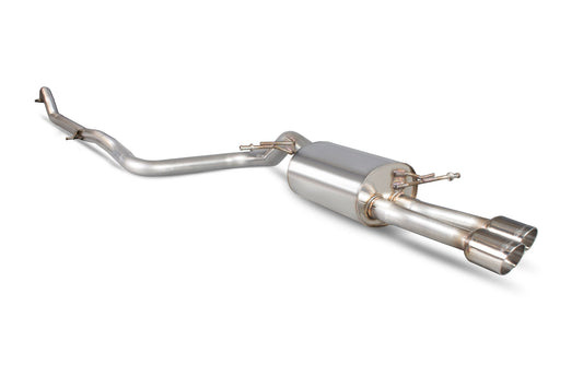 Scorpion Non-Res Cat-Back Exhaust (Daytona) for Ford Fiesta Ecoboost 1.0T w/ Zetec S Valance (13-17)