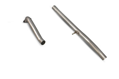 Scorpion Rear Exhaust Silencer to Cat-Back Exhaust Upgrade (Non-Res) for Ford Fiesta Ecoboost 1.0T (13-17)