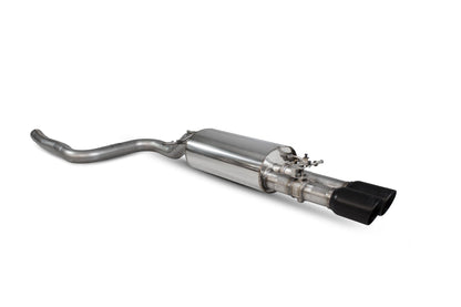 Scorpion GPF-Back Valved Exhaust (Black Daytona) for Ford Fiesta ST Mk8 (18-20)