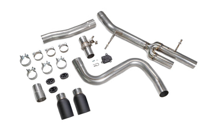 Scorpion Predator GPF-Back Valved Exhaust (Black Daytona) for Ford Fiesta ST Mk8.5 (22-24)