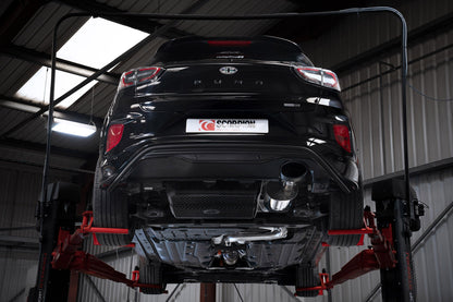 Scorpion Non-Res GPF-Back Exhaust (Black EVO R) for Ford Puma ST-Line X (19-24)