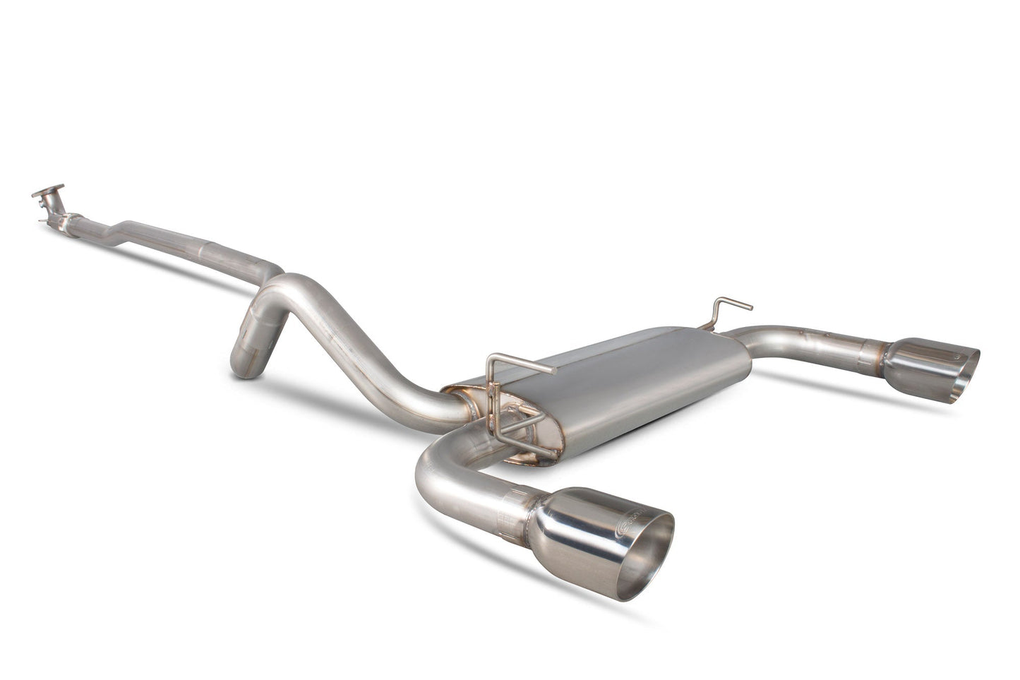 Scorpion Non-Res Cat-Back Exhaust (Daytona) for Fiat 500 595 695 Abarth (08-18)