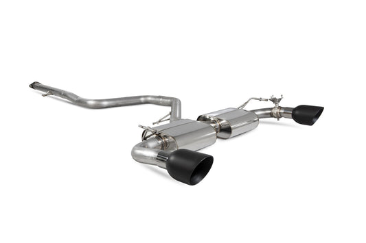 Scorpion Non-Res Cat-Back Valved Exhaust (Black Daytona) for Hyundai i30N Performance (17-18)