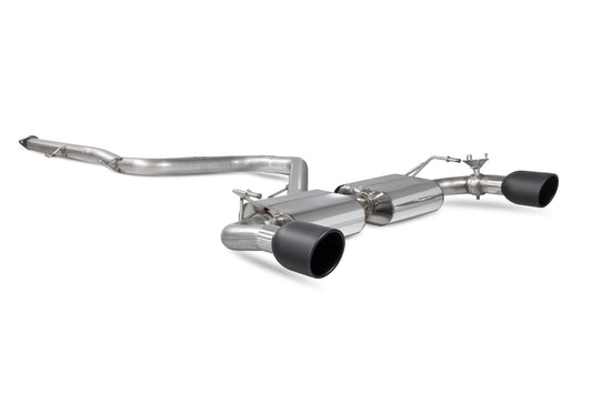 Scorpion Non-Res Cat-Back Valved Exhaust (Black Indy) for Hyundai i30N Performance (17-18)