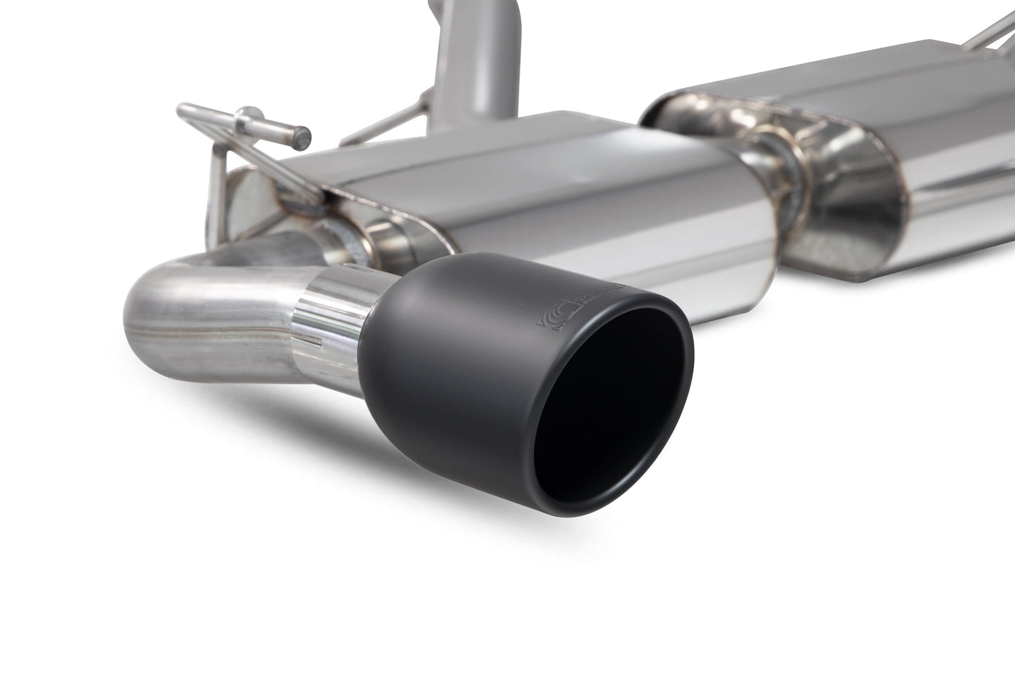 Scorpion Non-Res Cat-Back Valved Exhaust (Black Indy) for Hyundai i30N Performance (17-18)