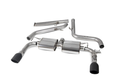 Scorpion Non-Res Cat-Back Valved Exhaust (Black Indy) for Hyundai i30N Performance (17-18)