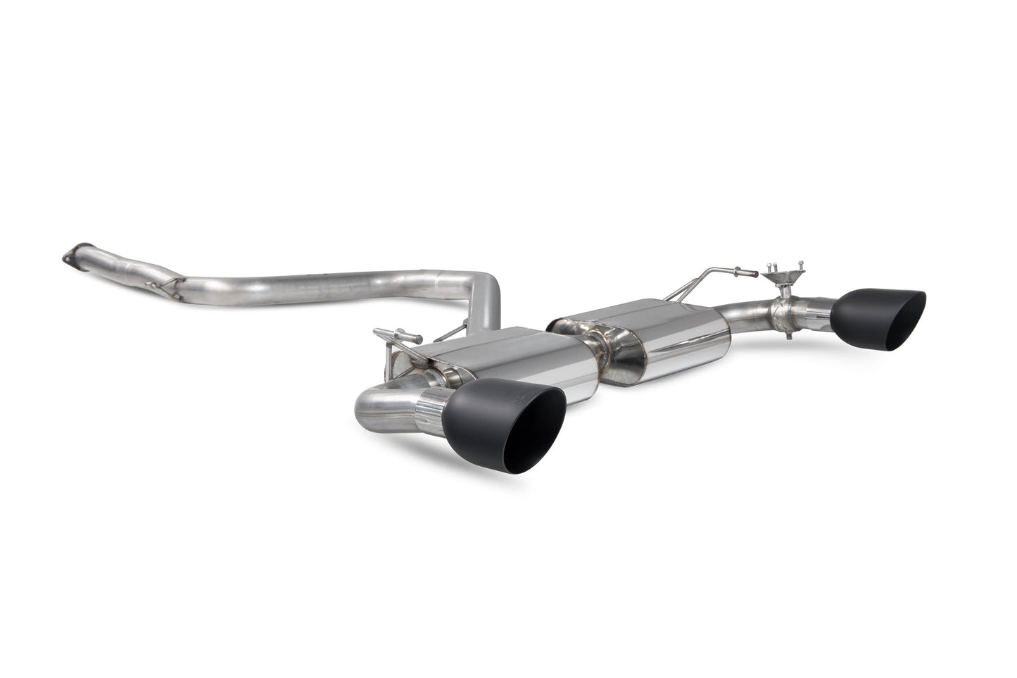 Scorpion Non-Res GPF-Back Valved Exhaust (Black Daytona) for Hyundai i30N Performance (18-25)