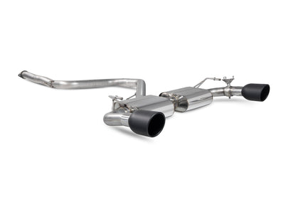 Scorpion Non-Res GPF-Back Valved Exhaust (Black Indy) for Hyundai i30N Performance (18-25)