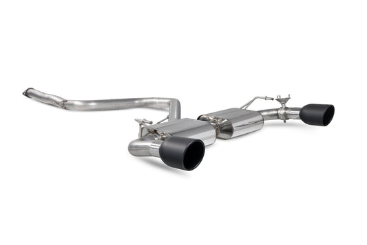 Scorpion Non-Res GPF-Back Valved Exhaust (Black Indy) for Hyundai i30N Performance (18-25)