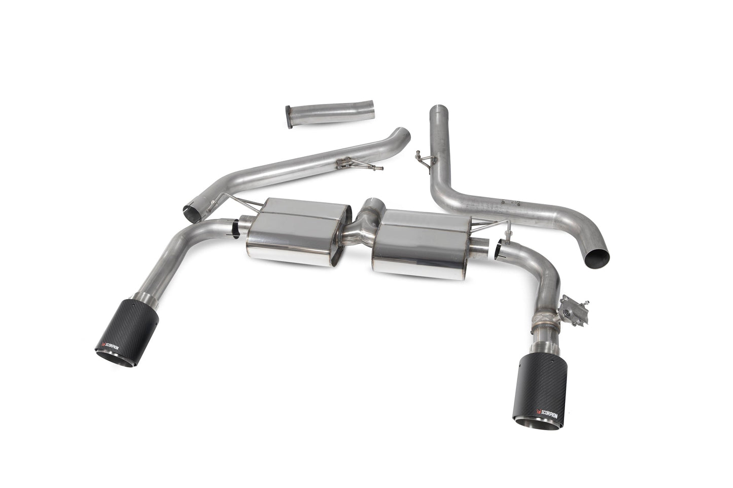 Scorpion Non-Res GPF-Back Valved Exhaust (Ascari) for Hyundai i30N Performance Fastback (19-22)