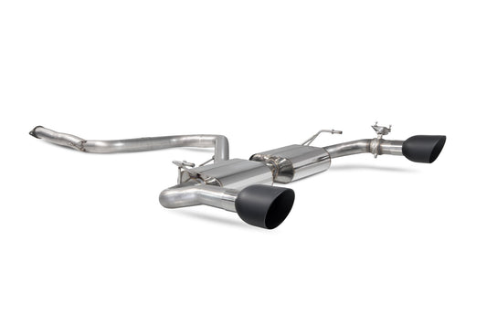 Scorpion Non-Res GPF-Back Valved Exhaust (Black Daytona) for Hyundai i30N Performance Fastback (19-22)