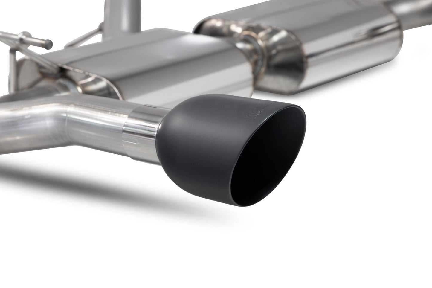 Scorpion Non-Res GPF-Back Valved Exhaust (Black Daytona) for Hyundai i30N Performance Fastback (19-22)