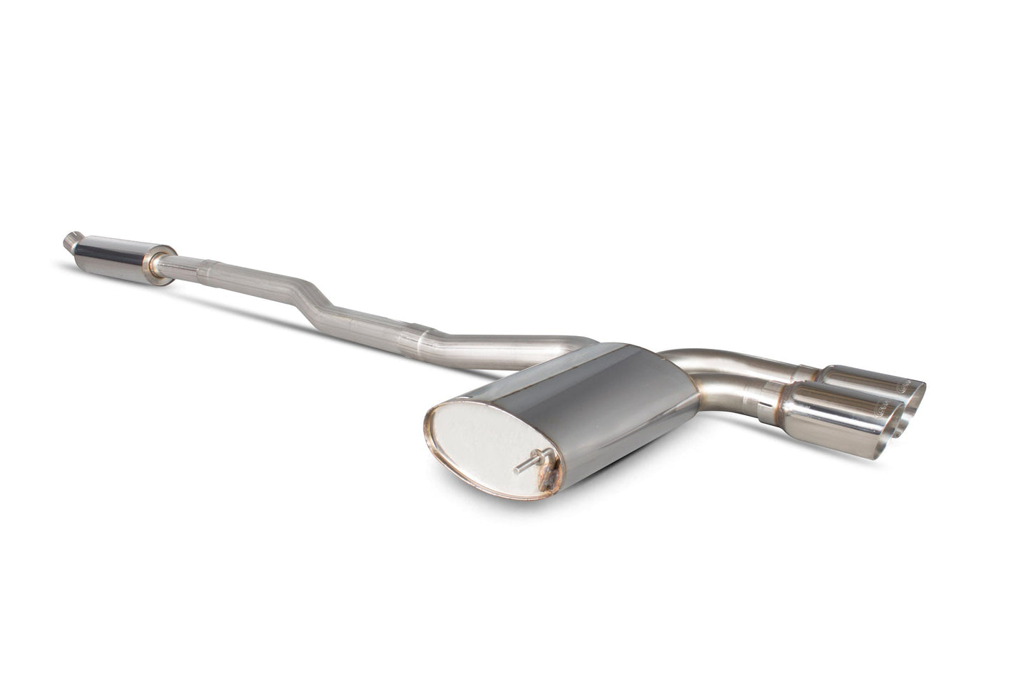 Scorpion Resonated Cat-Back Exhaust (Daytona) for Mini Cooper S F56 3 Door (14-18)