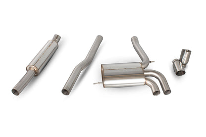 Scorpion Resonated Cat-Back Exhaust (Daytona) for Mini Cooper S F56 3 Door (14-18)