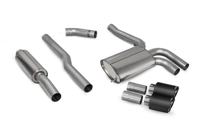 Scorpion Resonated Cat-Back Exhaust (Ascari) for Mini Cooper S F55 (14-18)