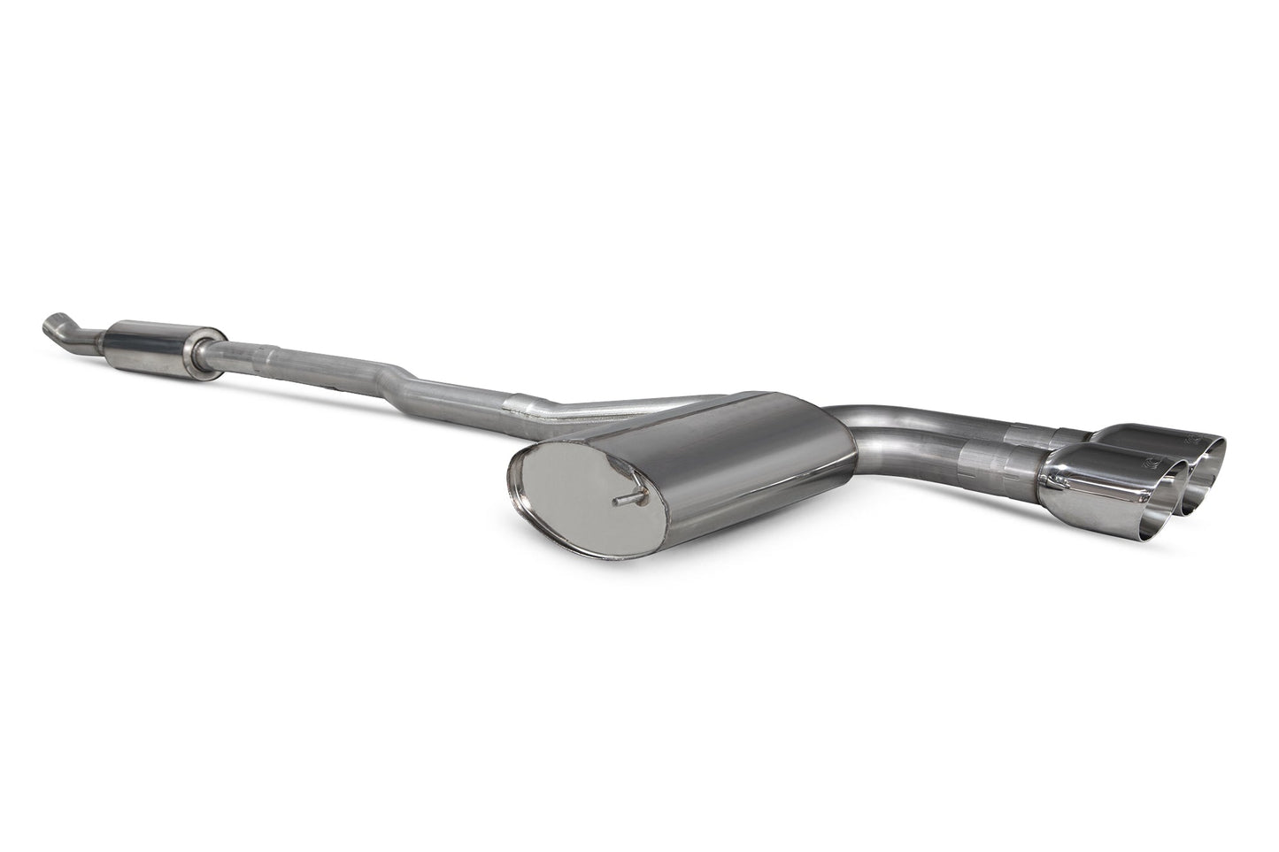 Scorpion Resonated Cat-Back Exhaust (Daytona) for Mini Cooper S F55 (14-18)