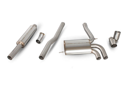 Scorpion Resonated Cat-Back Exhaust (Daytona) for Mini Cooper S F56 Non UK/Euro (14-24)