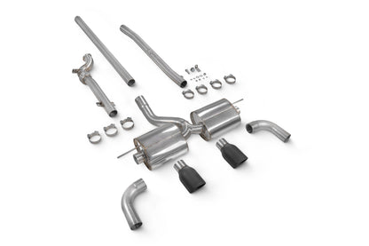 Scorpion Non-Res Cat-Back Exhaust (Black Daytona) for Mini Countryman R60 Cooper S All4 (10-16)