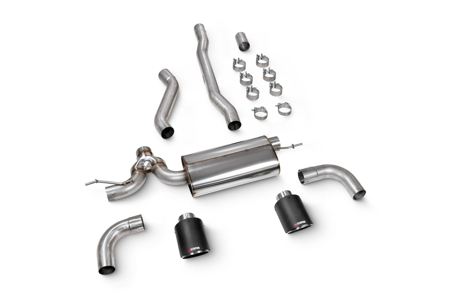 Scorpion GPF-Back Exhaust (Ascari) for Mini Clubman F54 Cooper S (19-24)