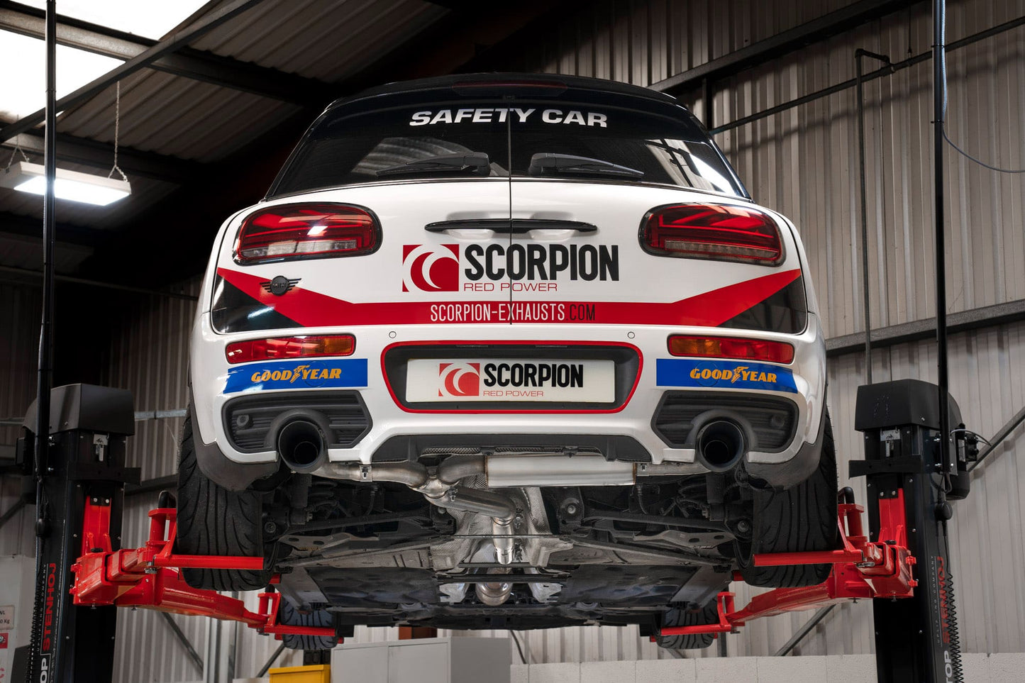 Scorpion GPF-Back Exhaust (Black Daytona) for Mini Clubman F54 Cooper S (19-24)