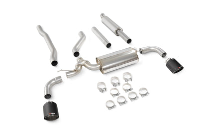 Scorpion Resonated Cat-Back Exhaust (Ascari) for Mini Clubman F54 Cooper S (15-18)