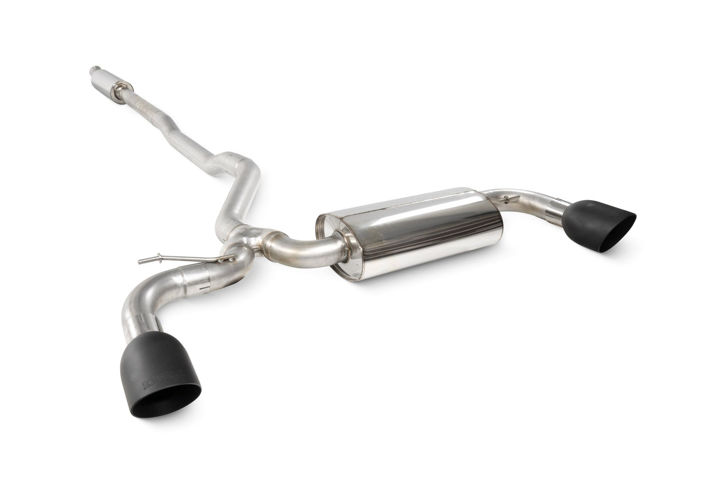 Scorpion Resonated Cat-Back Exhaust (Black Daytona) for Mini Clubman F54 Cooper S (15-18)