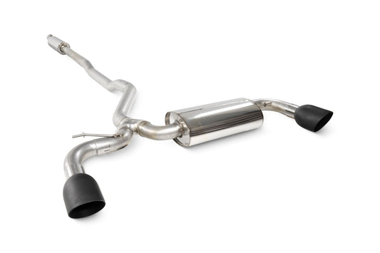 Scorpion Resonated Cat-Back Exhaust (Black Daytona) for Mini Clubman F54 Cooper S (15-18)