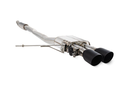 Scorpion TunR Resonated Cat-Back Valved Exhaust (Black Daytona) for Mini Cooper S F56 (14-18)