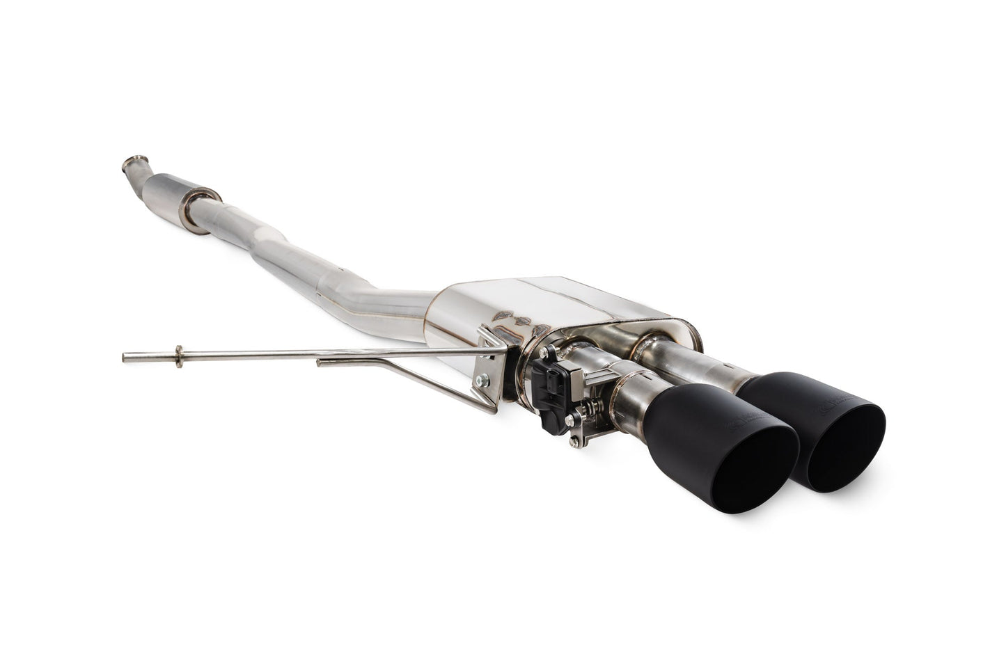 Scorpion TunR Resonated Cat-Back Valved Exhaust (Black Daytona) for Mini Cooper S F56 Non UK/Euro (14-24)