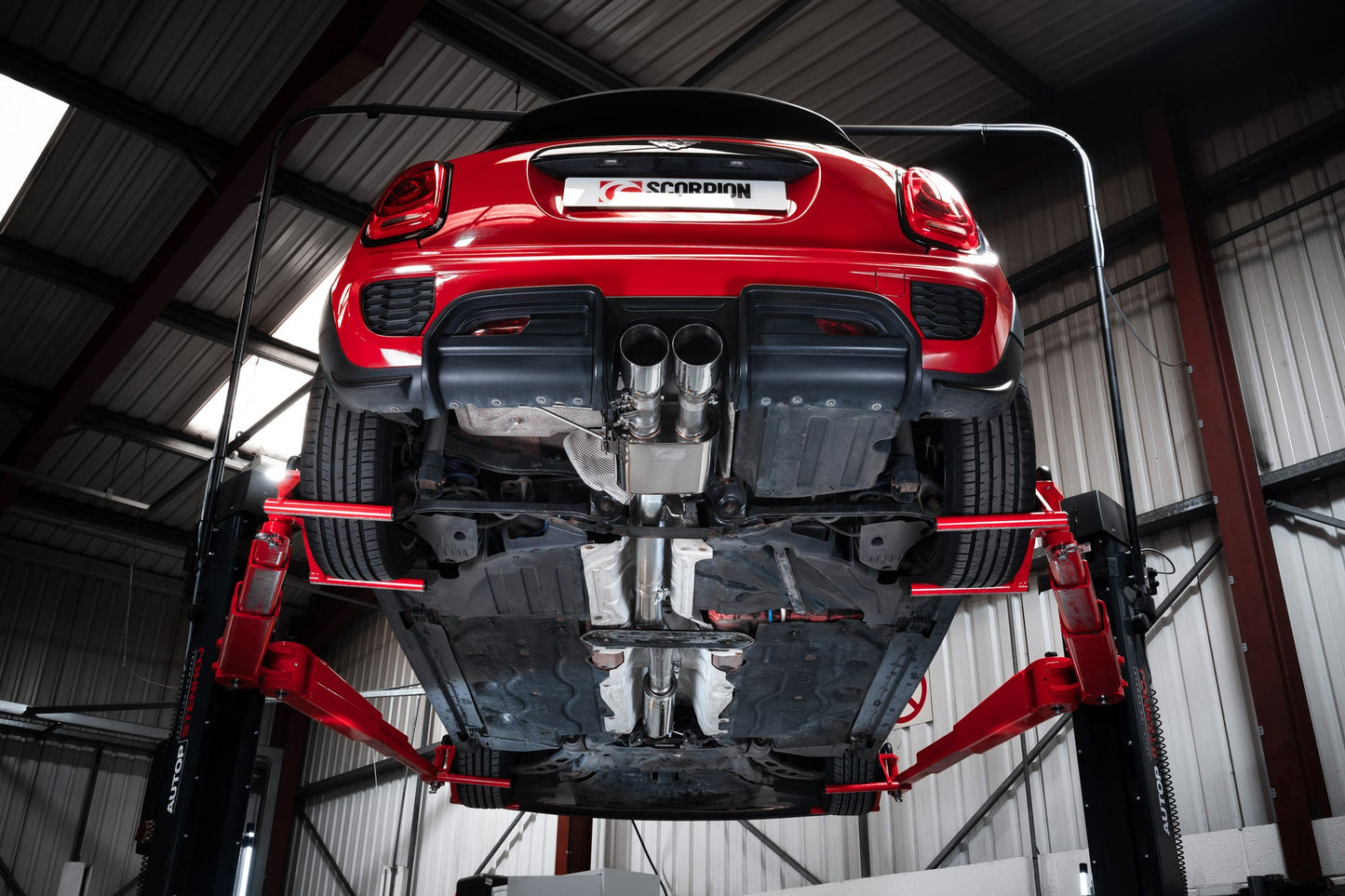 Scorpion TunR Resonated Cat-Back Valved Exhaust (STW) for Mini Cooper S F56 Non UK/Euro (14-24)