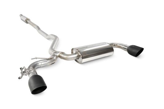 Scorpion TunR Resonated Cat-Back Exhaust (Black Daytona) for Mini Clubman F54 Cooper S (15-18)
