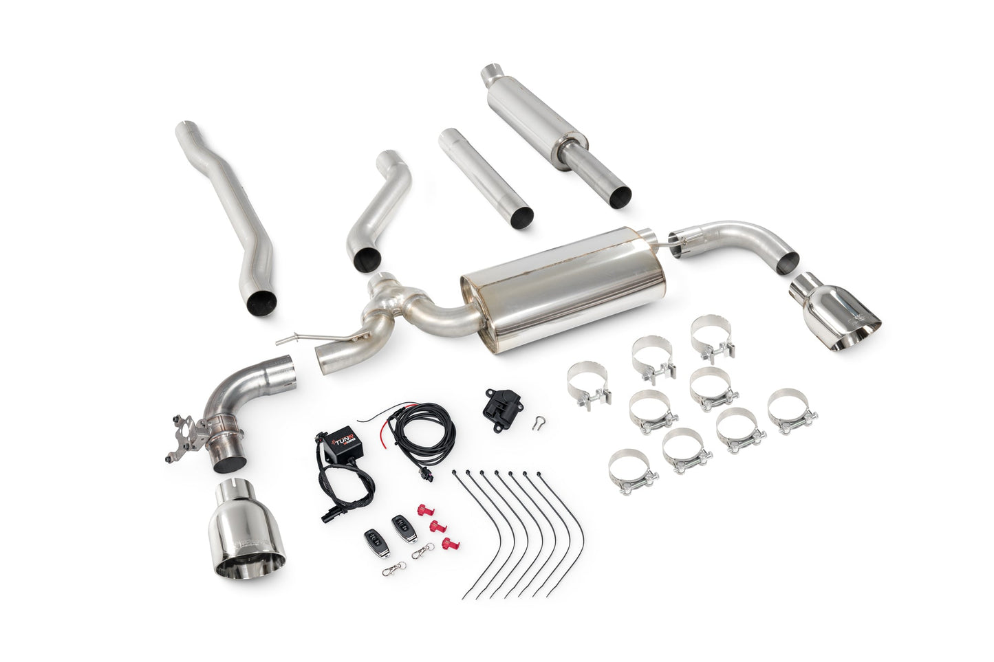 Scorpion TunR Resonated Cat-Back Exhaust (Daytona) for Mini Clubman F54 Cooper S (15-18)