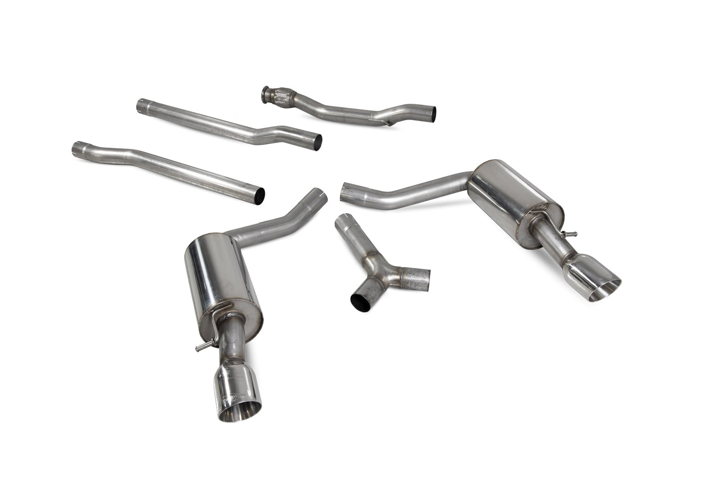 Scorpion Non-Res Cat-Back Exhaust (Daytona) for Mini Cooper S Clubman R55 (07-17)