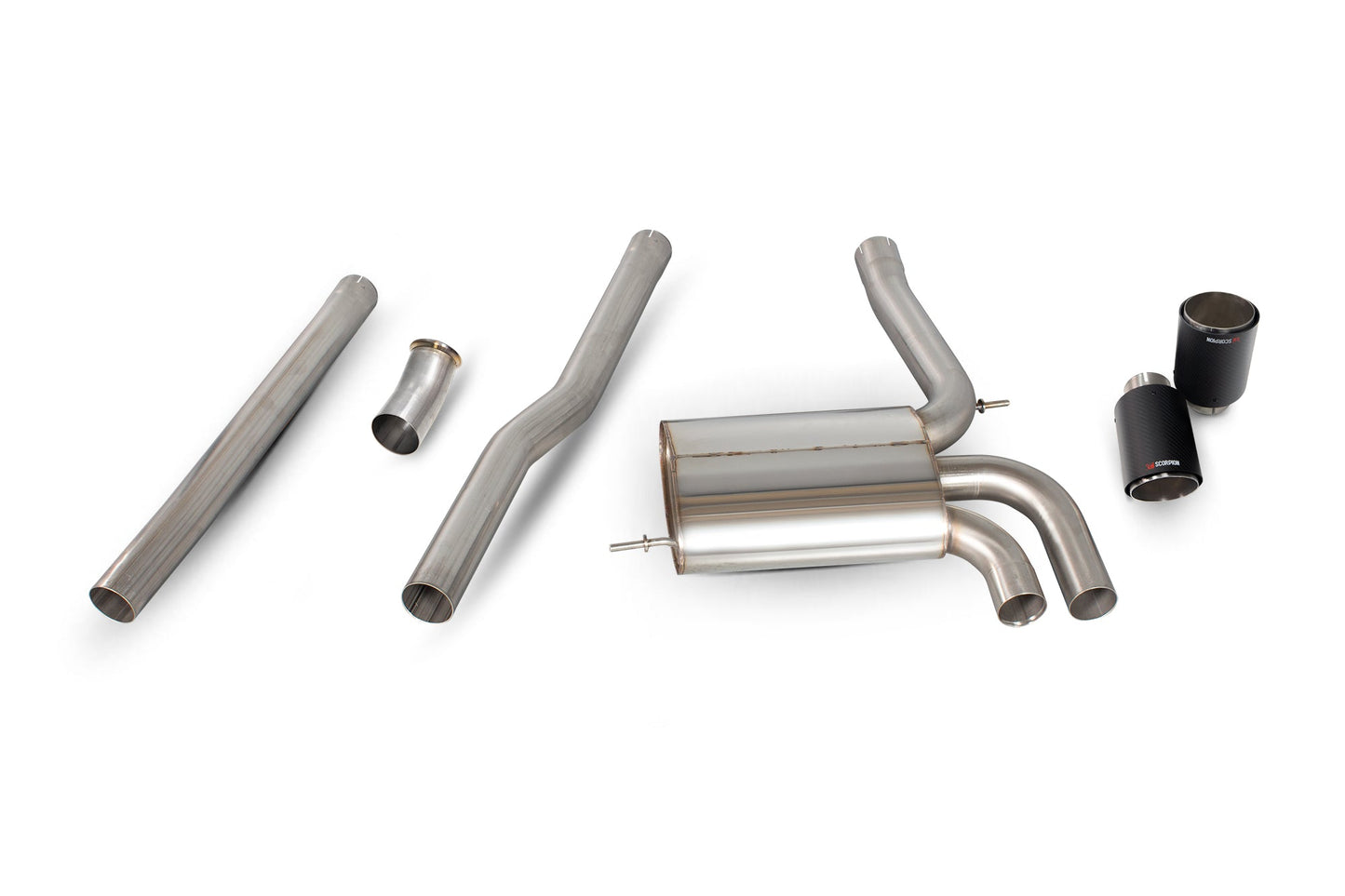 Scorpion Non-Res Cat-Back Exhaust (Ascari) for Mini Cooper S F56 Non UK/Euro (14-24)