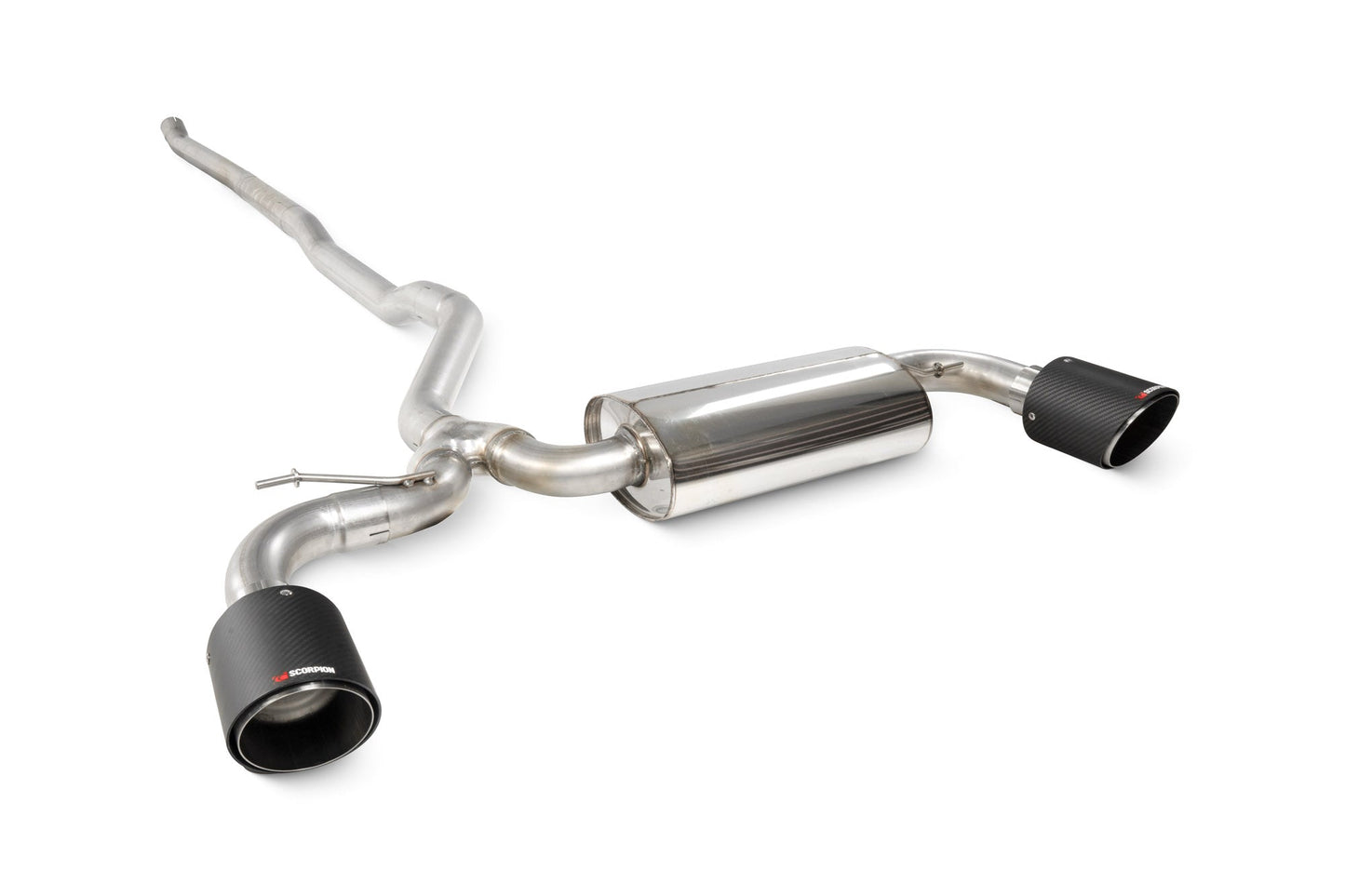 Scorpion Non-Res Cat-Back Exhaust (Ascari) for Mini Clubman F54 Cooper S (15-18)
