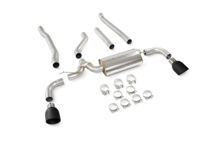 Scorpion Non-Res Cat-Back Exhaust (Black Daytona) for Mini Clubman F54 Cooper S (15-18)