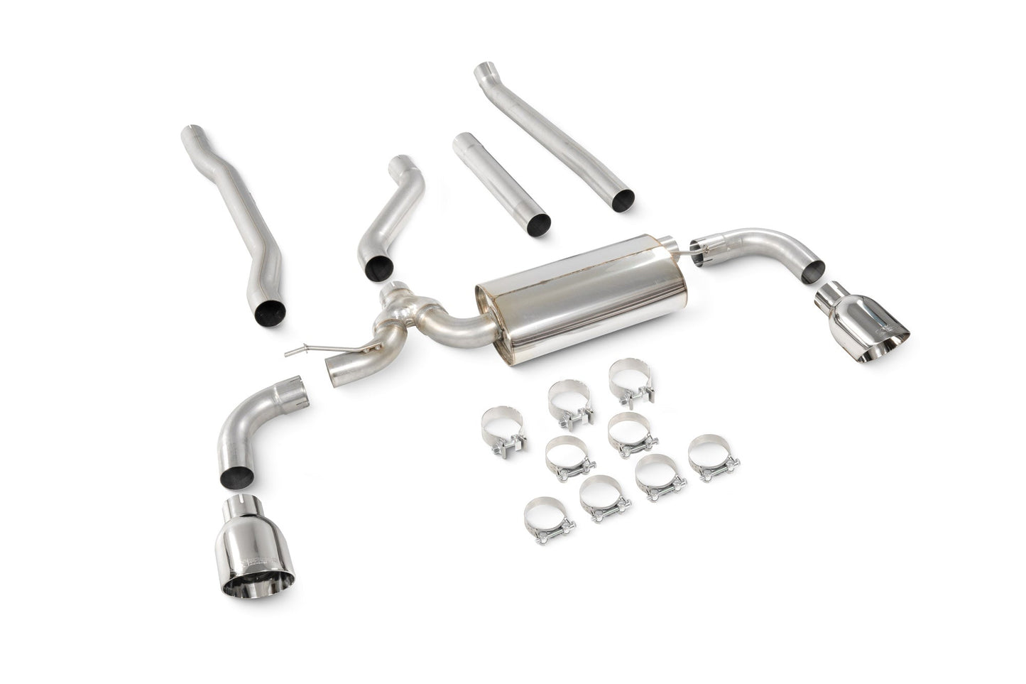 Scorpion Non-Res Cat-Back Exhaust (Daytona) for Mini Clubman F54 Cooper S (15-18)