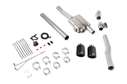 Scorpion TunR Non-Res Cat-Back Valved Exhaust (Ascari) for Mini Cooper S F56 (14-18)