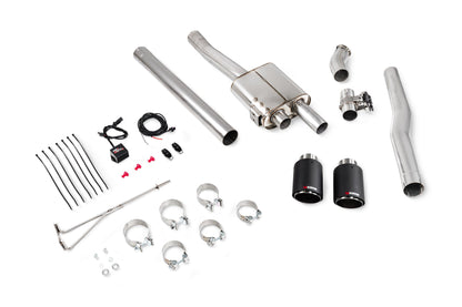 Scorpion TunR Non-Res Cat-Back Valved Exhaust (Ascari) for Mini Cooper S F56 Non UK/Euro (14-24)