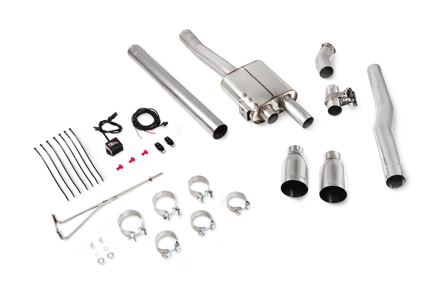 Scorpion TunR Non-Res Cat-Back Valved Exhaust (STW) for Mini Cooper S F56 Non UK/Euro (14-24)