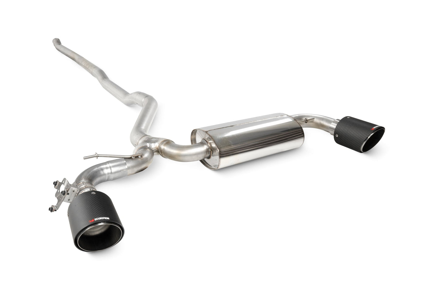Scorpion TunR Non-Res Cat-Back Exhaust (Ascari) for Mini Clubman F54 Cooper S (15-18)
