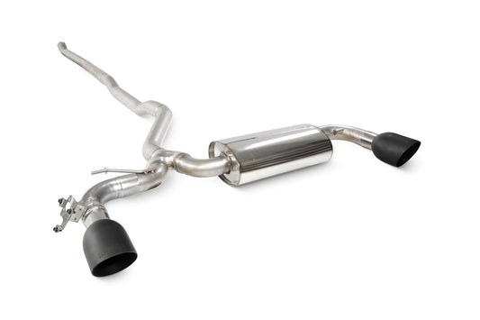 Scorpion TunR Non-Res Cat-Back Exhaust (Black Daytona) for Mini Clubman F54 Cooper S (15-18)