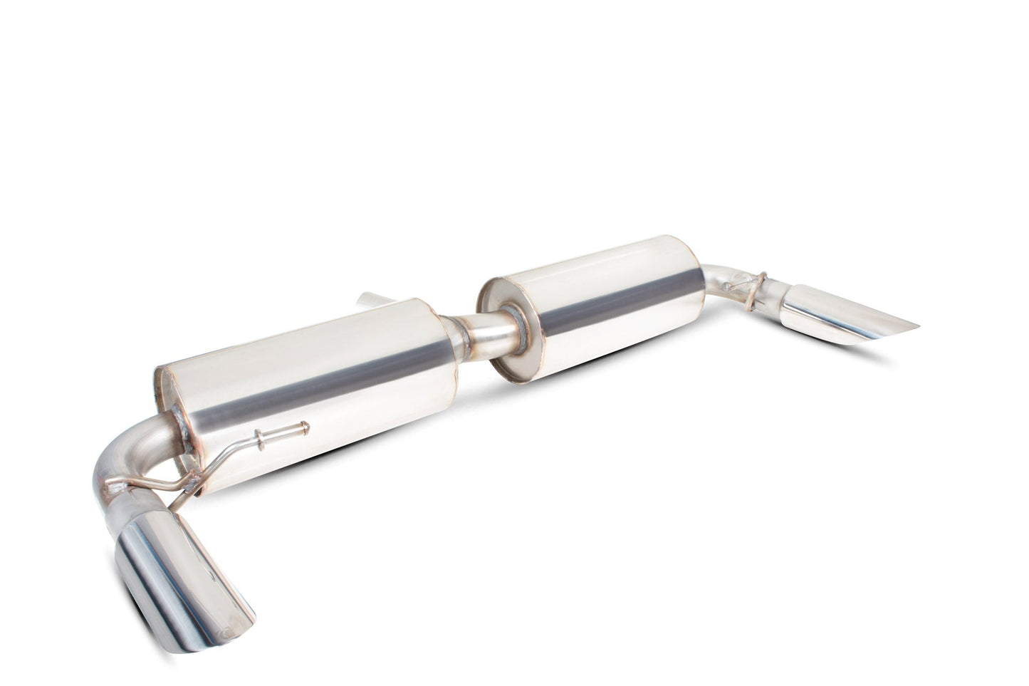 Scorpion Resonated Cat-Back Exhaust (STW Twin) for Renault Clio Sport 197 (06-09)