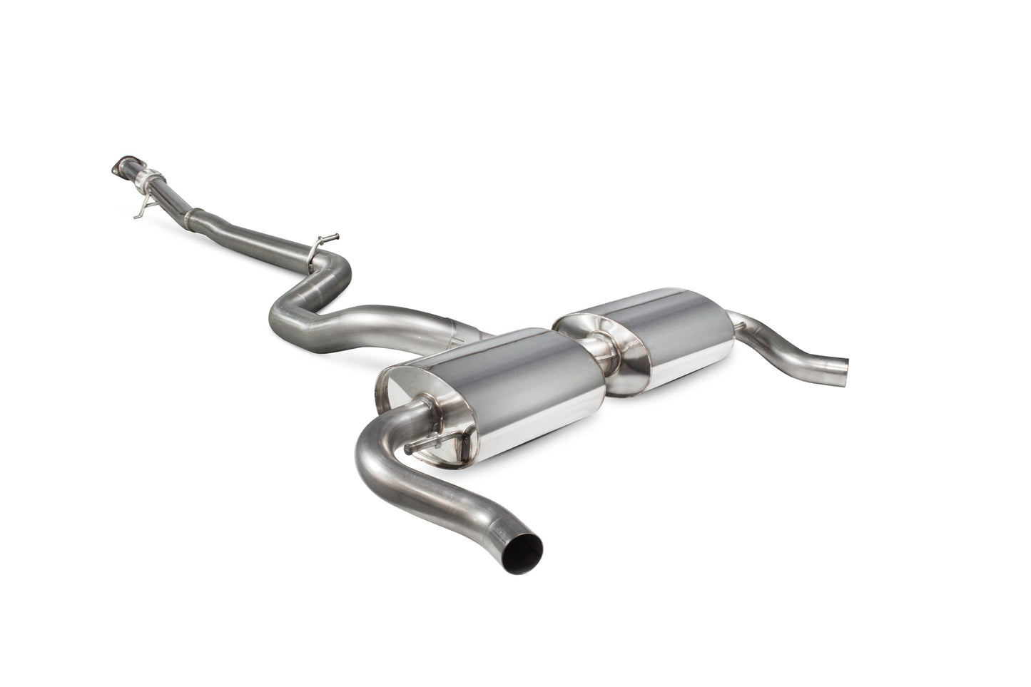 Scorpion Non-Res Cat-Back Exhaust (OE Fitment) for Renault Clio Mk4 RS 200 / 220 Trophy (15-18)