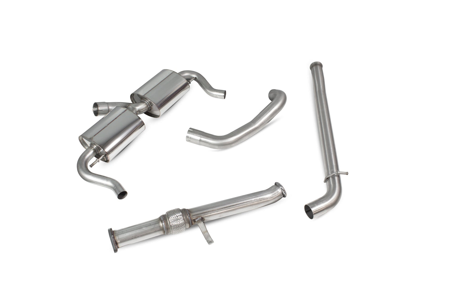 Scorpion Non-Res Cat-Back Exhaust (OE Fitment) for Renault Clio Mk4 RS 200 / 220 Trophy (15-18)
