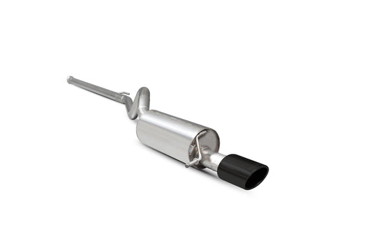 Scorpion Non-Res Cat-Back Exhaust (Black EVO) for Renault Twingo Sport RS 133 (08-13)